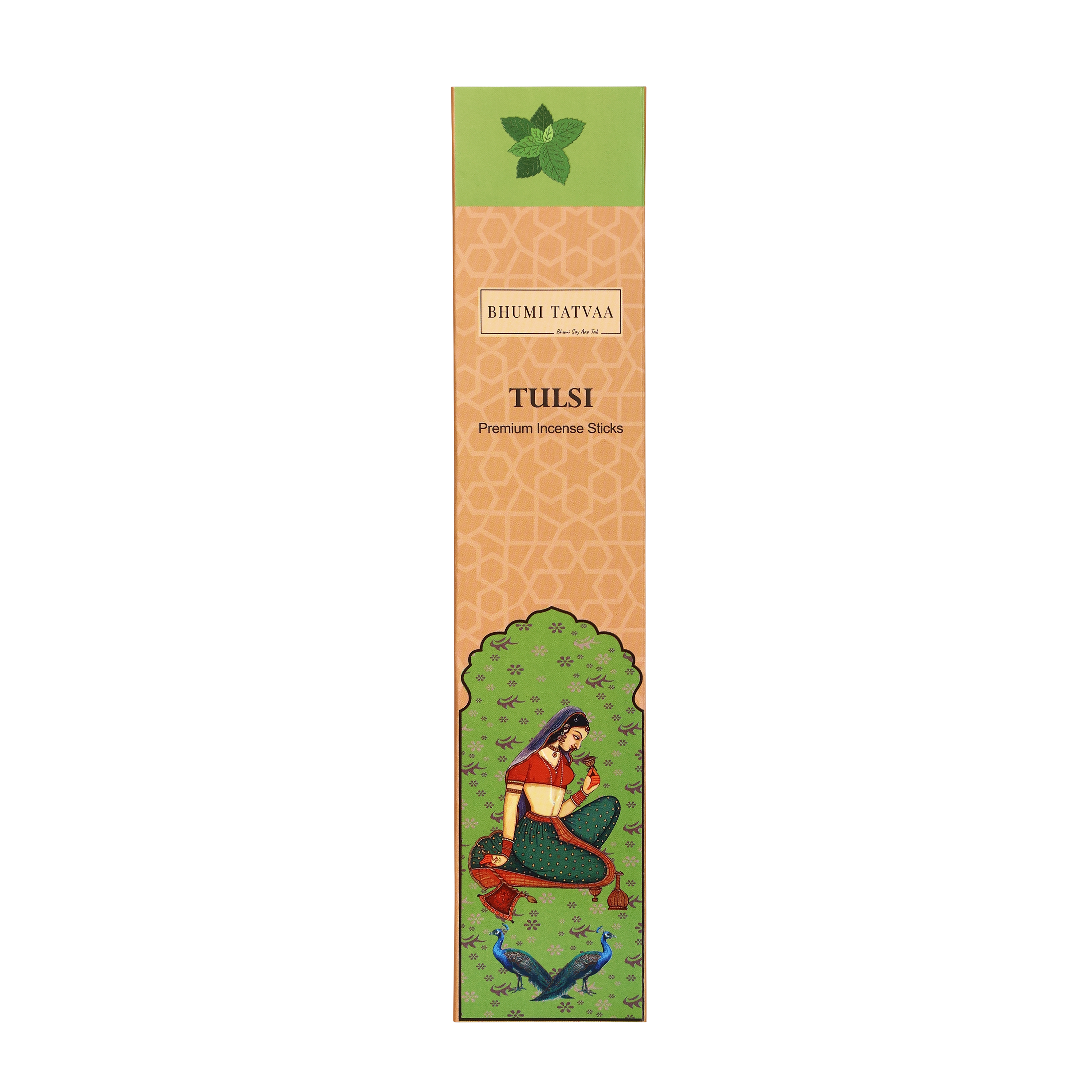 Tulsi Incense Sticks – 40 Sticks Pack | Bhumi Tatvaa