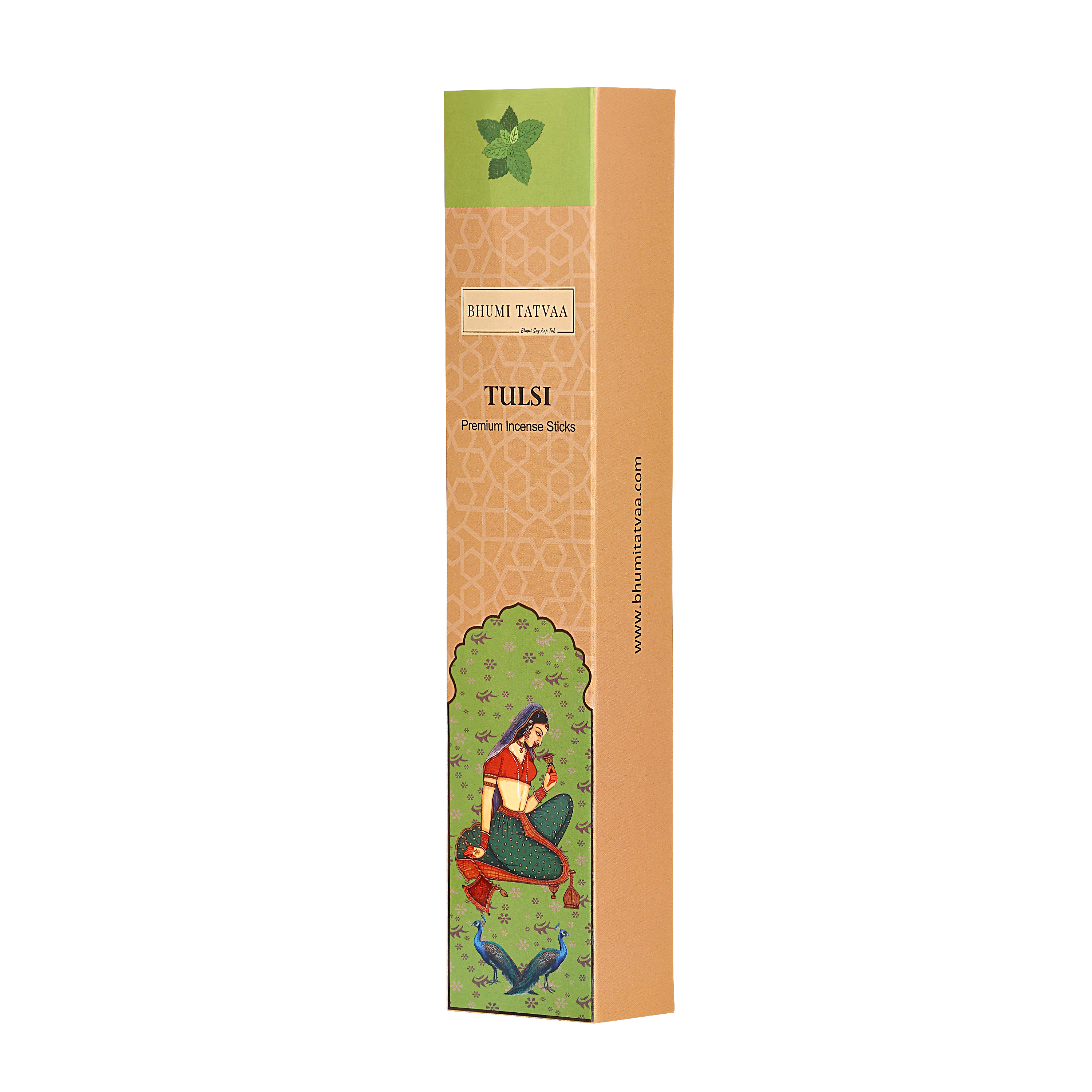 Tulsi Incense Sticks – 40 Sticks Pack | Bhumi Tatvaa