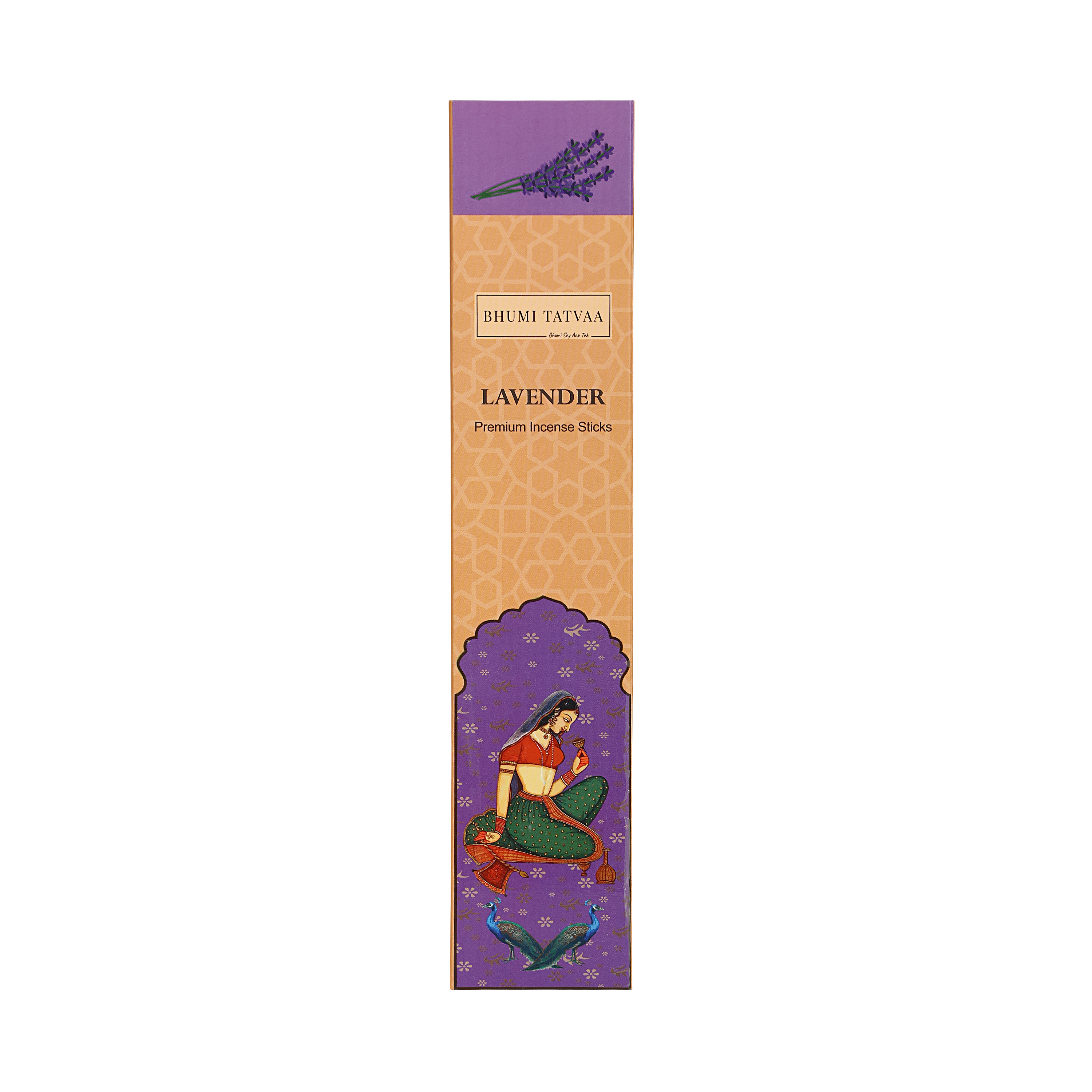 Lavender Incense Sticks – 40 Sticks Pack | Bhumi Tatvaa