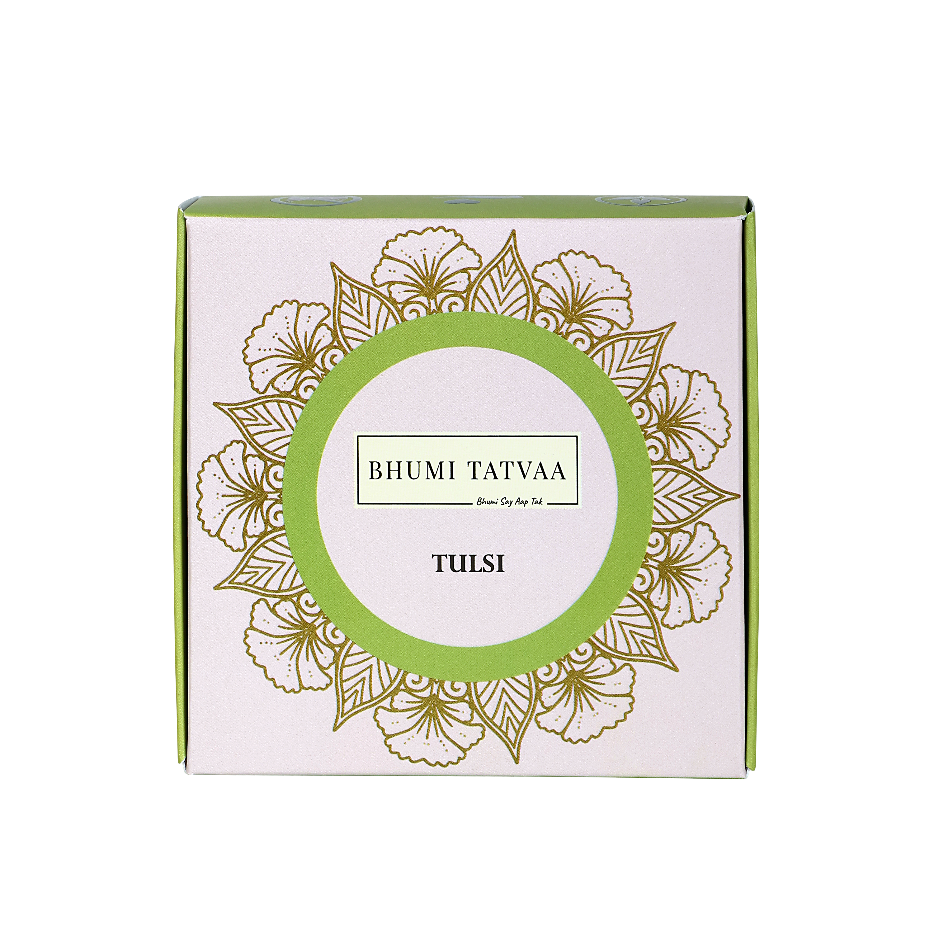 Bhumi Tatvaa Tulsi Dhoop Cones Front View