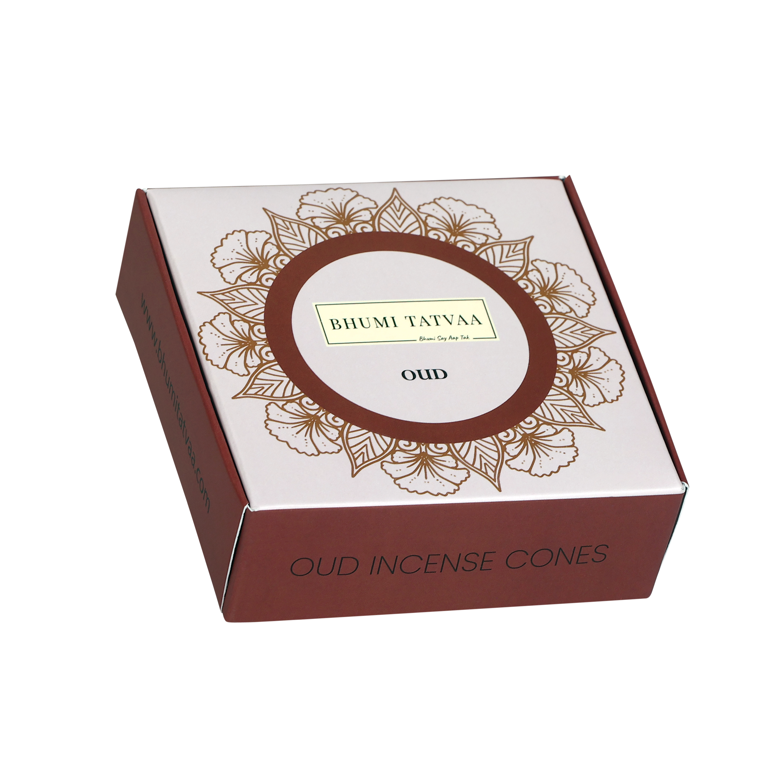 Oud Incense Cones – 40 Cones Pack | Bhumi Tatvaa