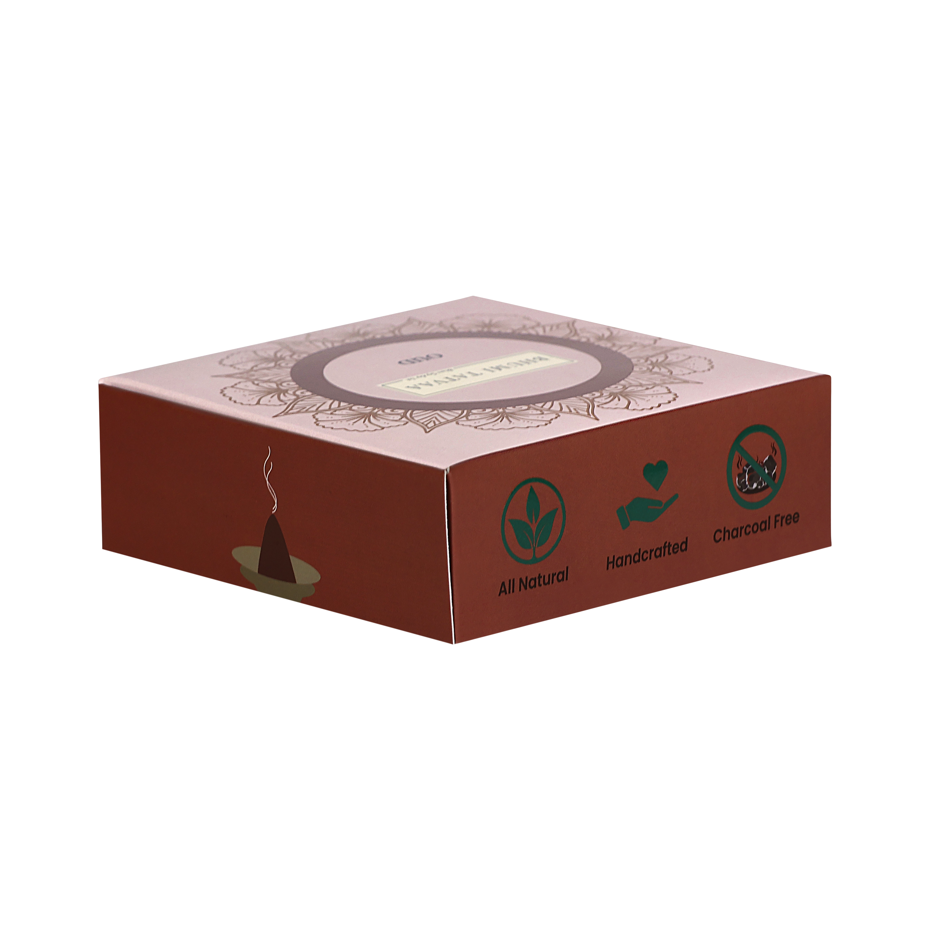 Oud Incense Cones – 40 Cones Pack | Bhumi Tatvaa