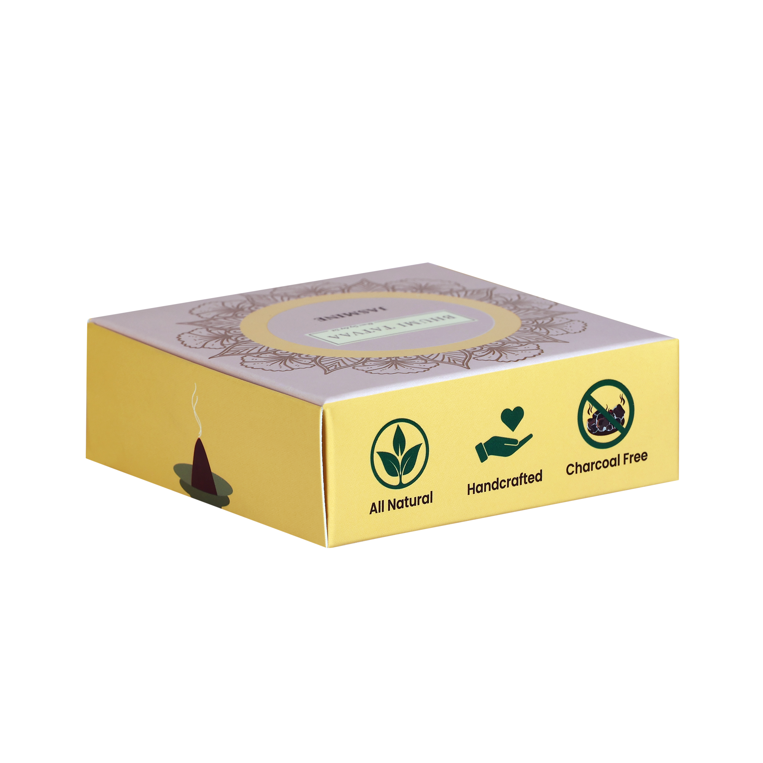 Jasmine Incense Cones – 40 Cones Pack | Bhumi Tatvaa