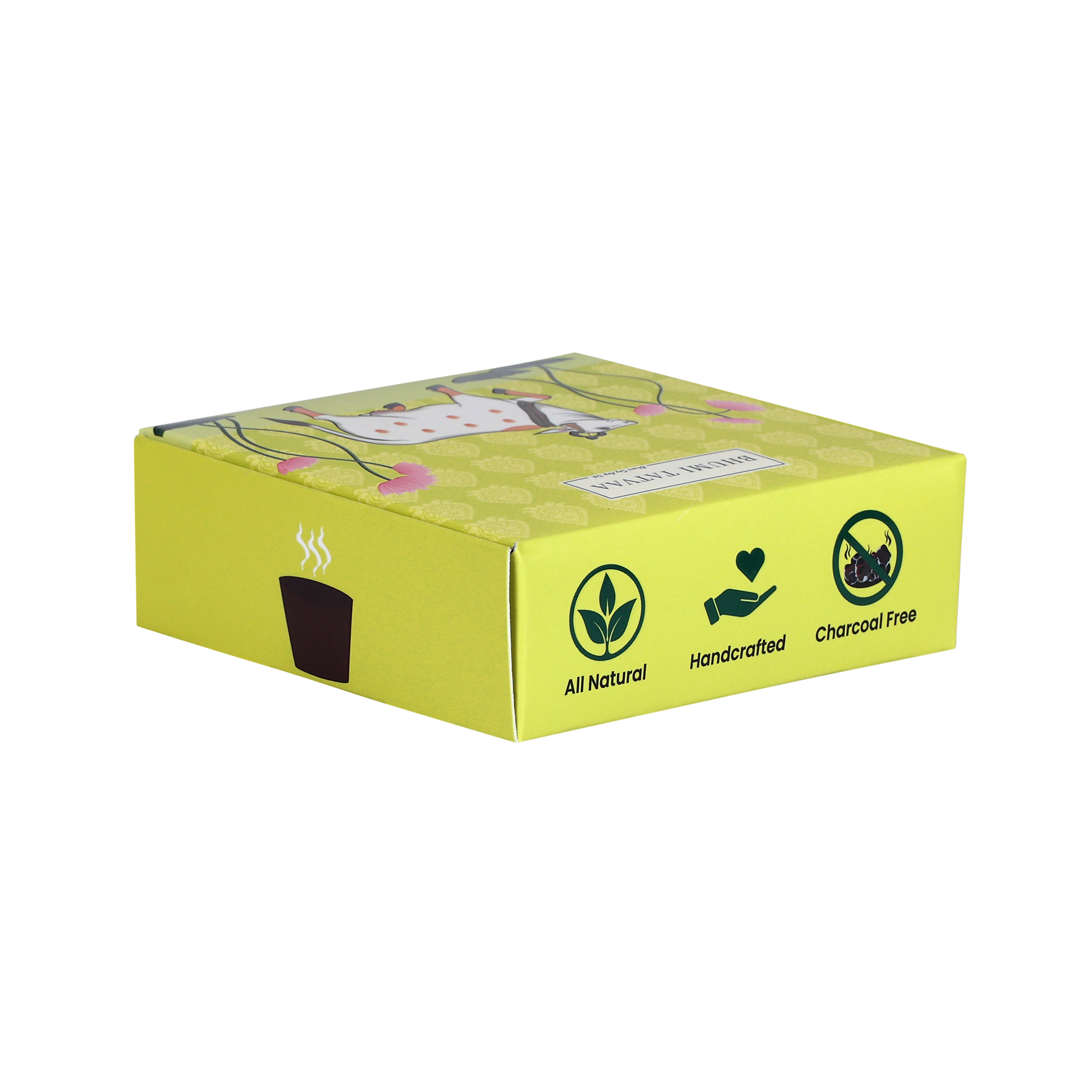 Bhumi Tatvaa Havan Cups 4 Pack Side View