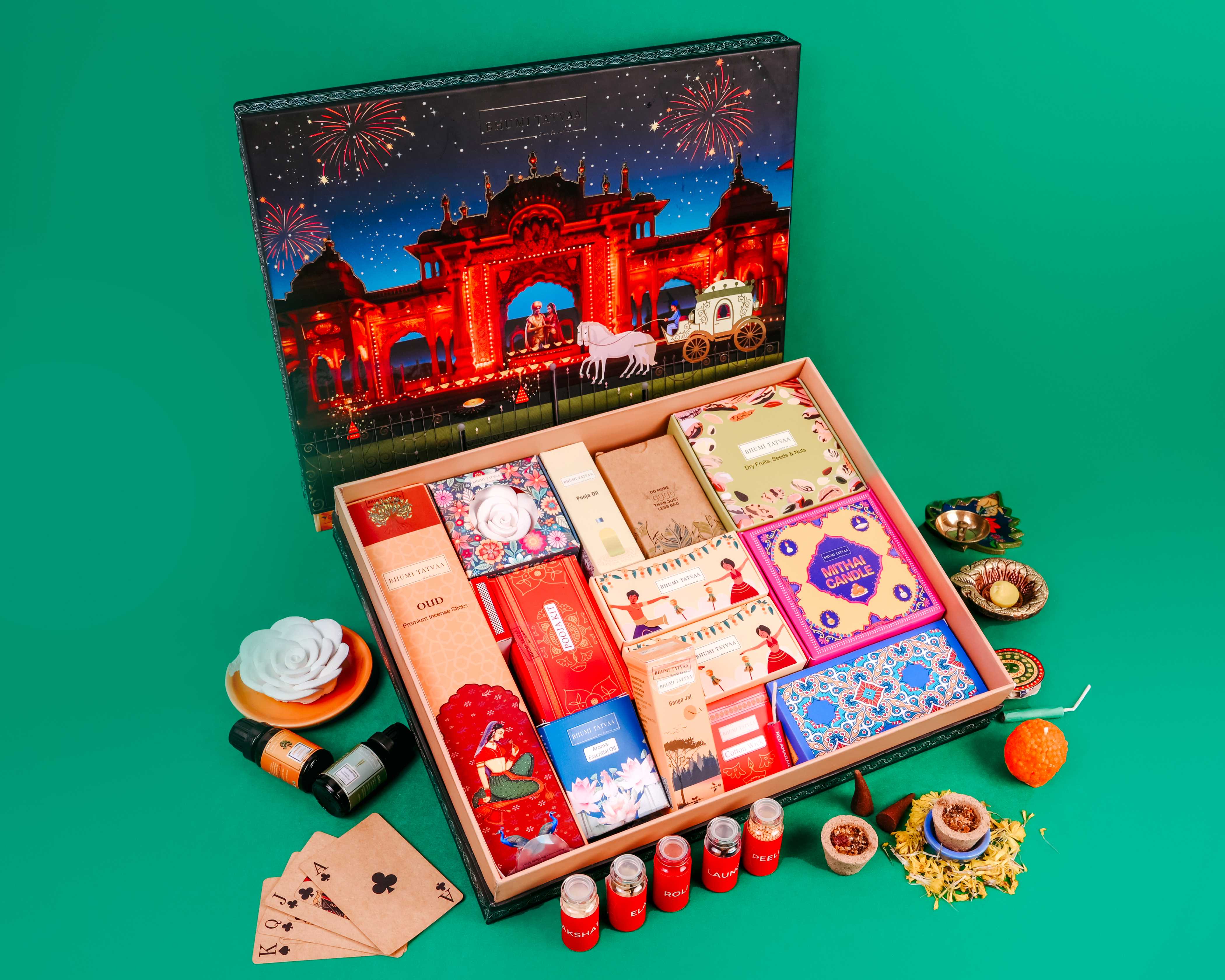 Celebrations Box – Premium Festive Wellness & Eco-Friendly Gift Set - II | Bhumi Tatvaa