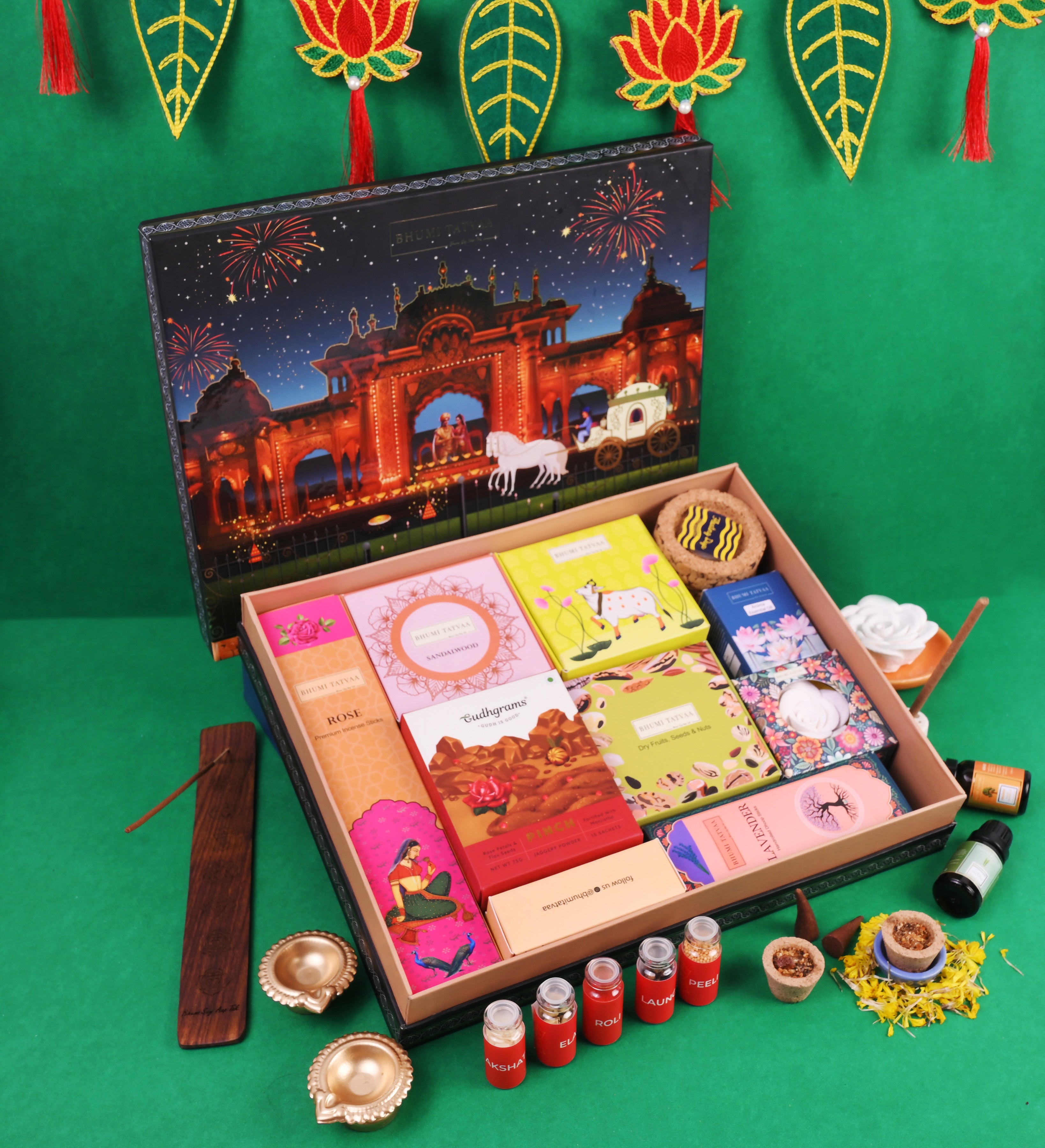 Celebrations Box – Luxury Festive Wellness & Gifting Hamper - I | Bhumi Tatvaa