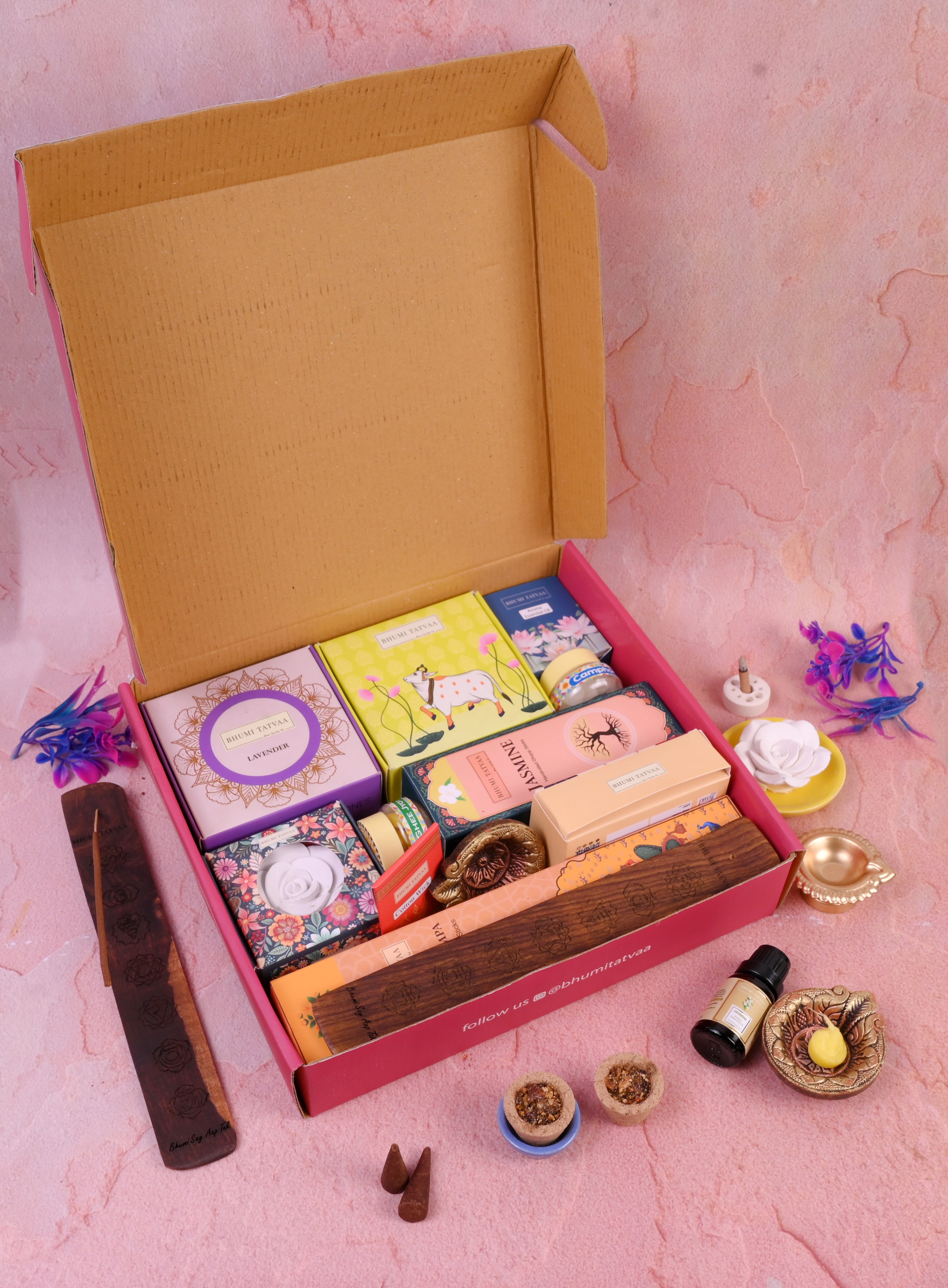 Wellness Box – Complete Aromatherapy & Pooja Set - II | Bhumi Tatvaa