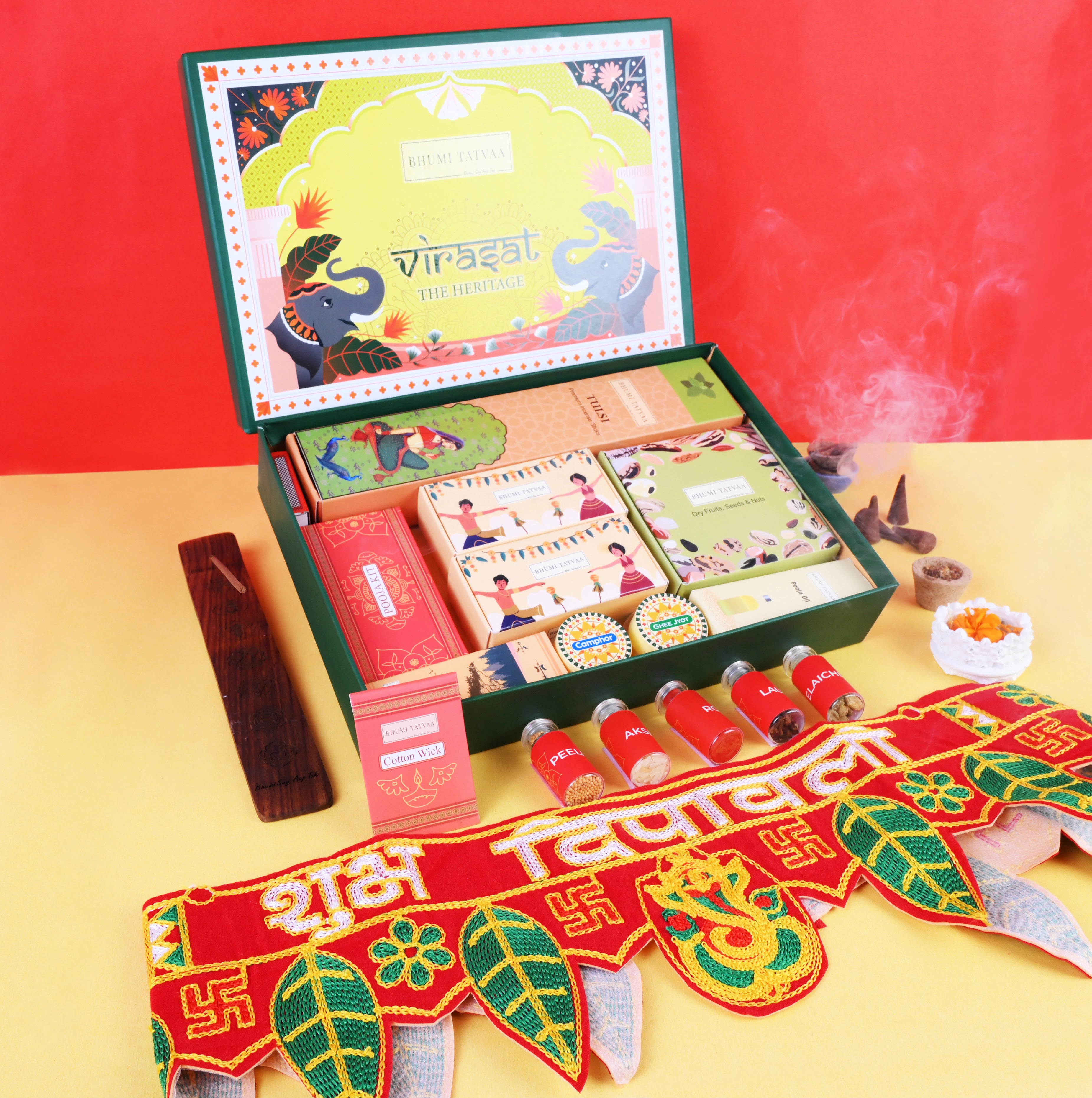 Virasat Box – Complete Pooja & Festive Gift Set - II | Bhumi Tatvaa