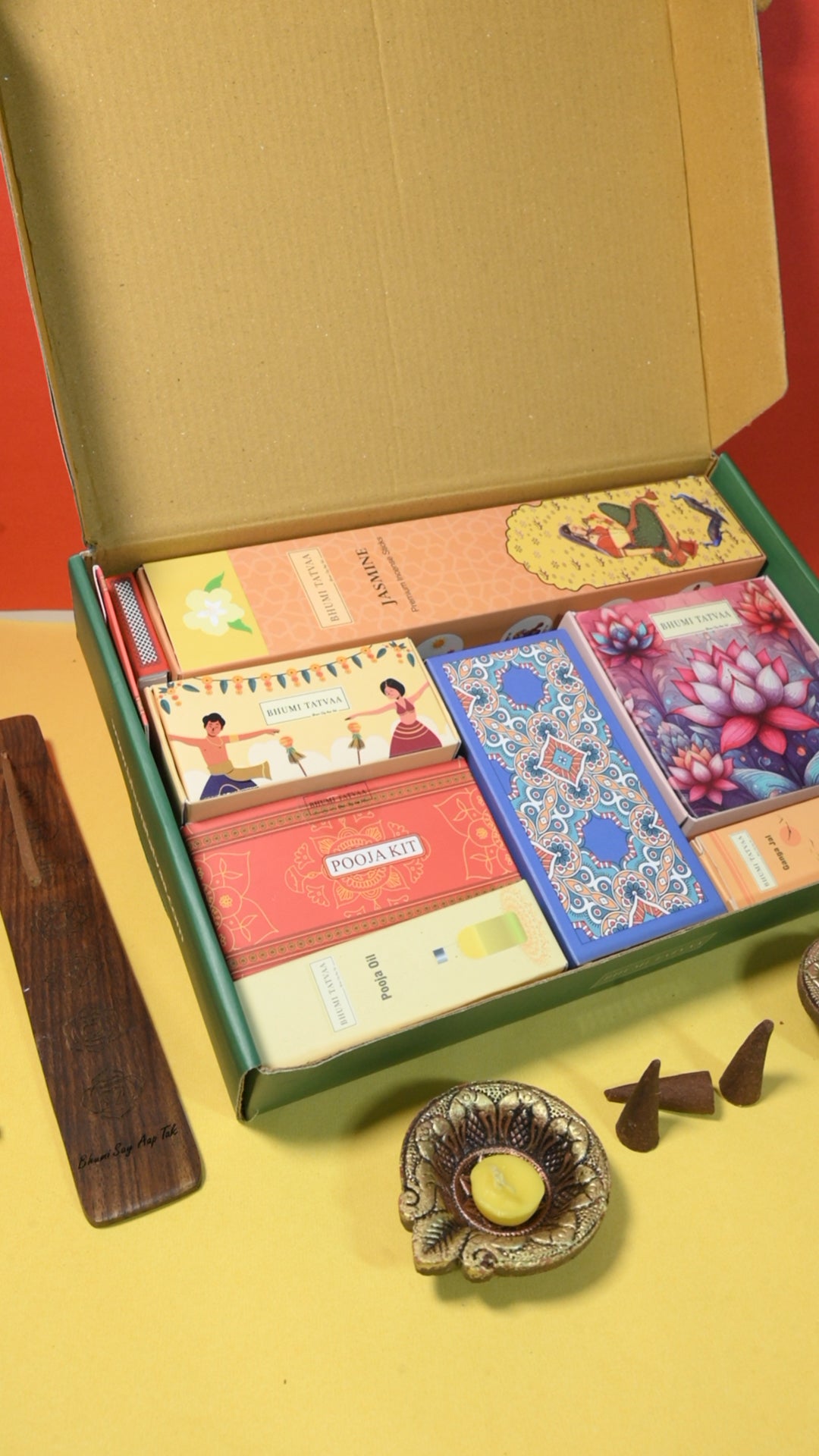 Virasat Box – Compact Pooja & Festival Essentials Set - VIII