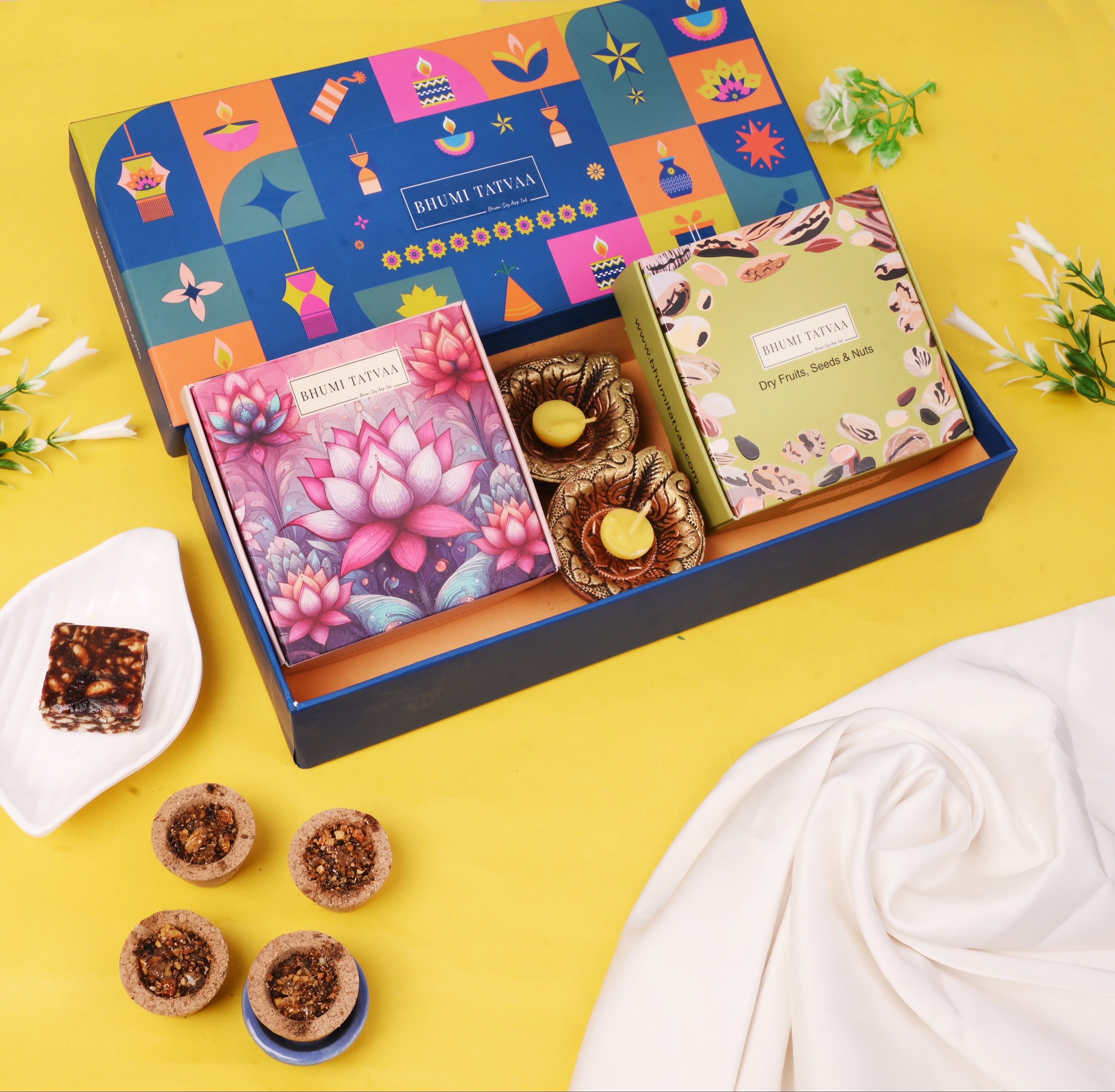 Diwali Radiance Box – Festive Gift Hamper Set - I
