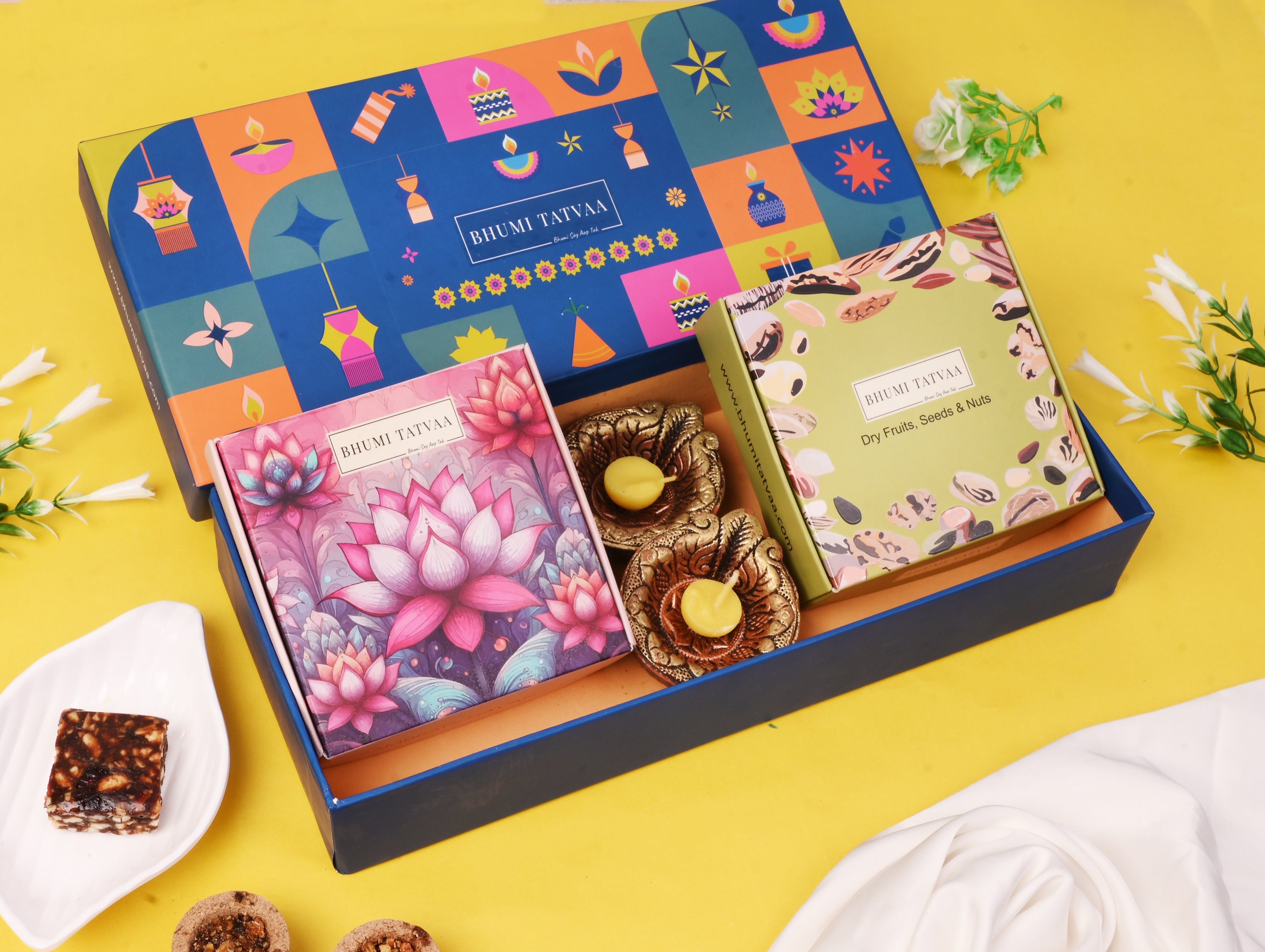 Diwali Radiance Box – Festive Gift Hamper Set - I