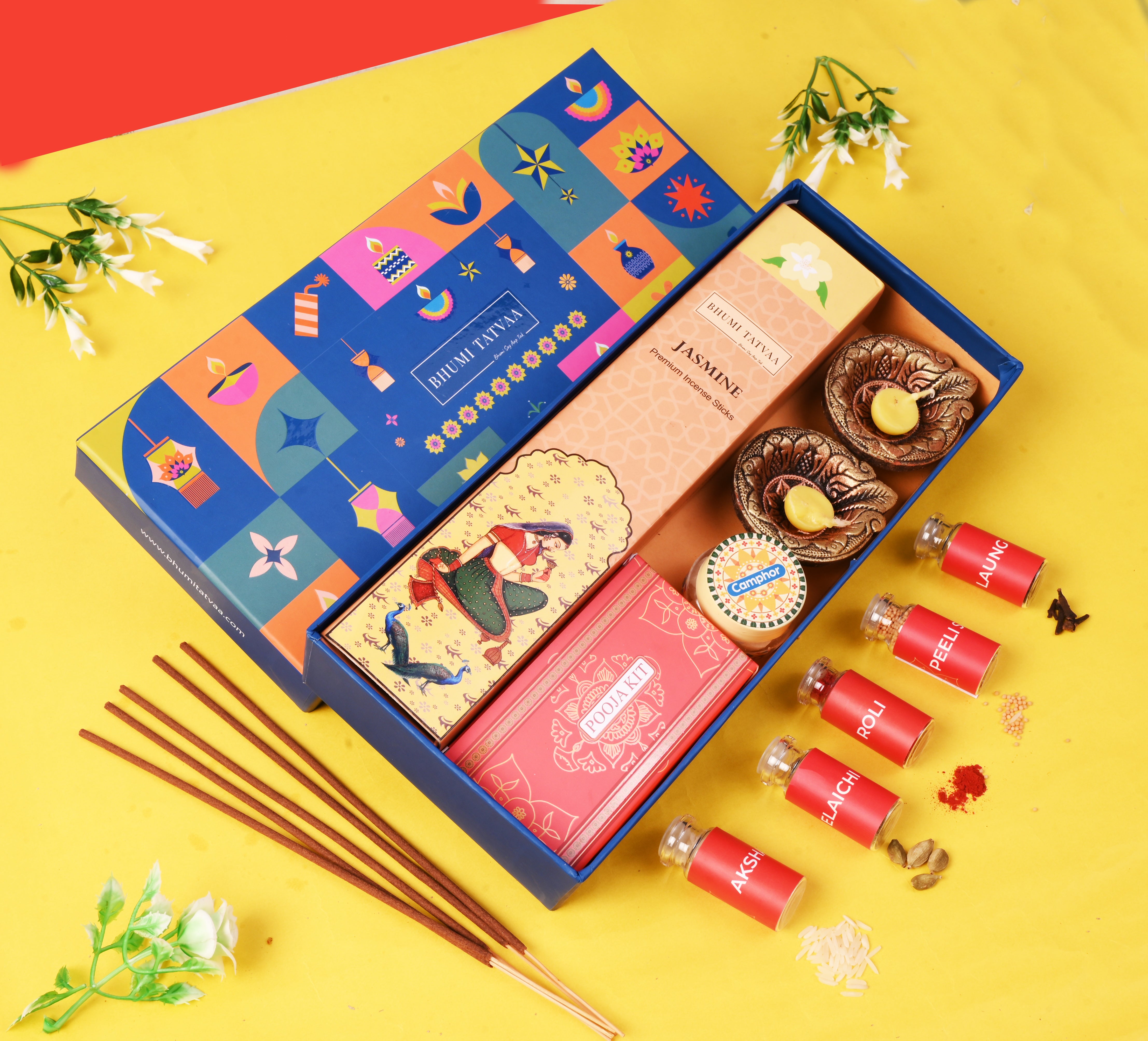 Diwali Radiance Box – Festive Pooja & Gift Hamper - VIII
