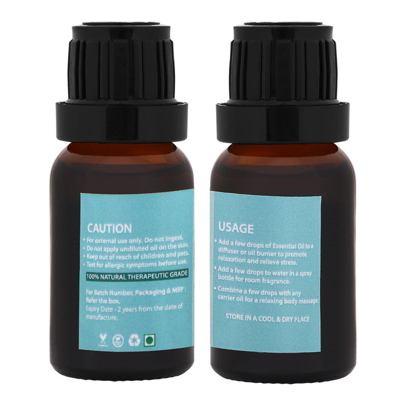 Bhumi Tatvaa Peppermint Essential Oil | Pure Aromatic Oil for Relaxing Fragrance | Ideal for Diffusers, Massage, and Everyday Use | Natural Peppermint Scent - Pack of 2 - 15ml Each